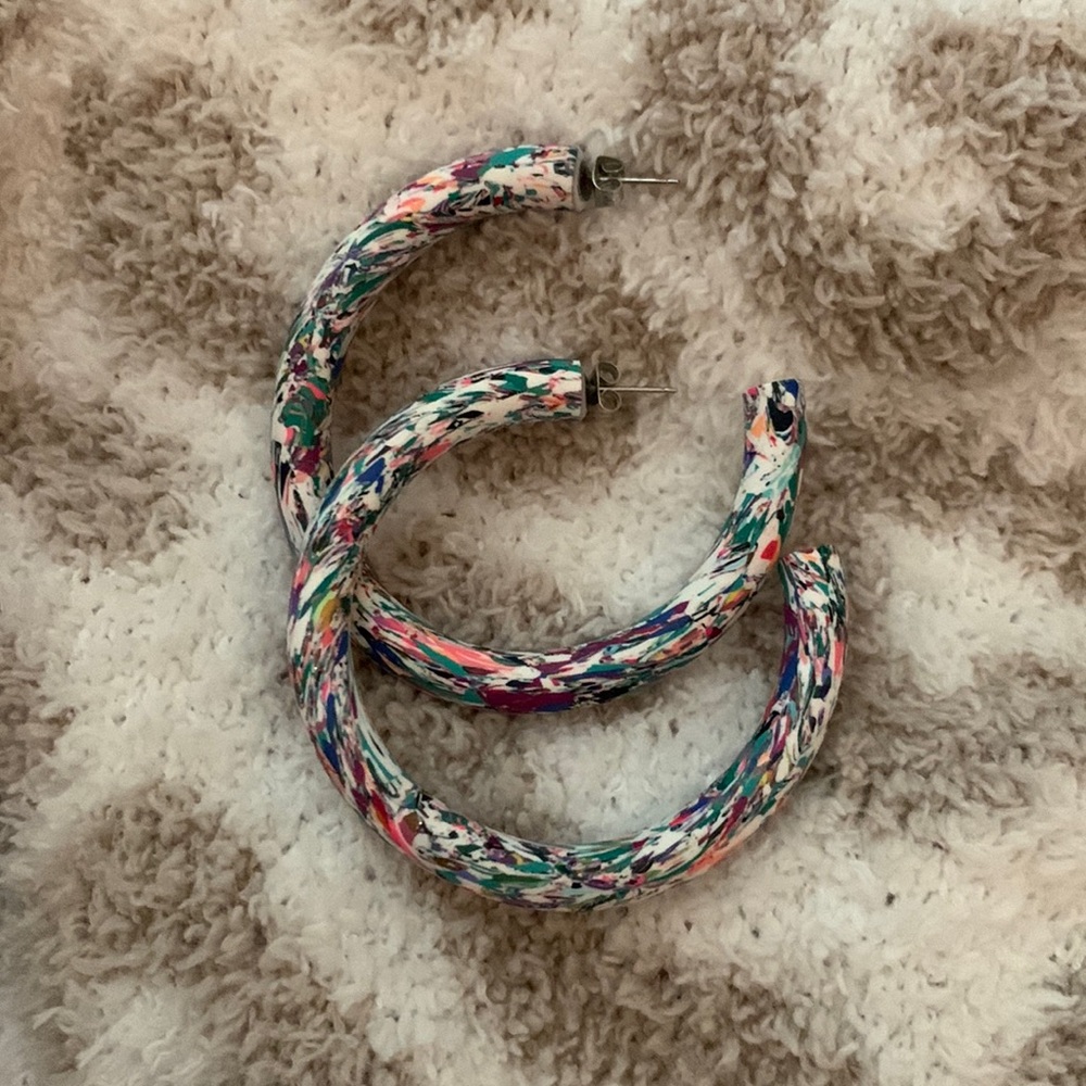 Hoop earrings